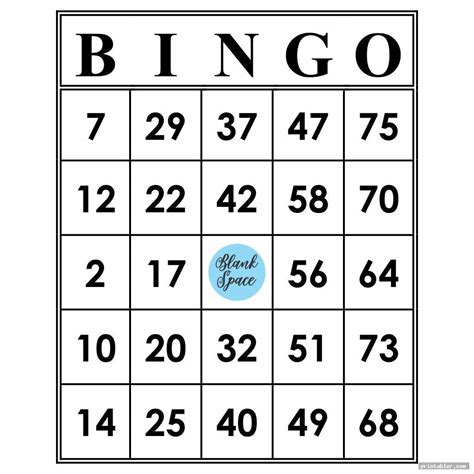 bingo nummers